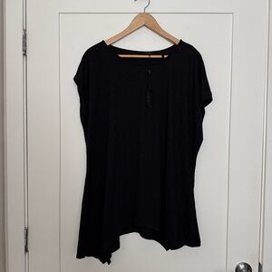 NWT Kihilist Killstar Top Womens Sz L Black Short Sleeve Whimsigoth Grunge Goth